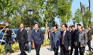 副省長藍佛安率隊到我館調研