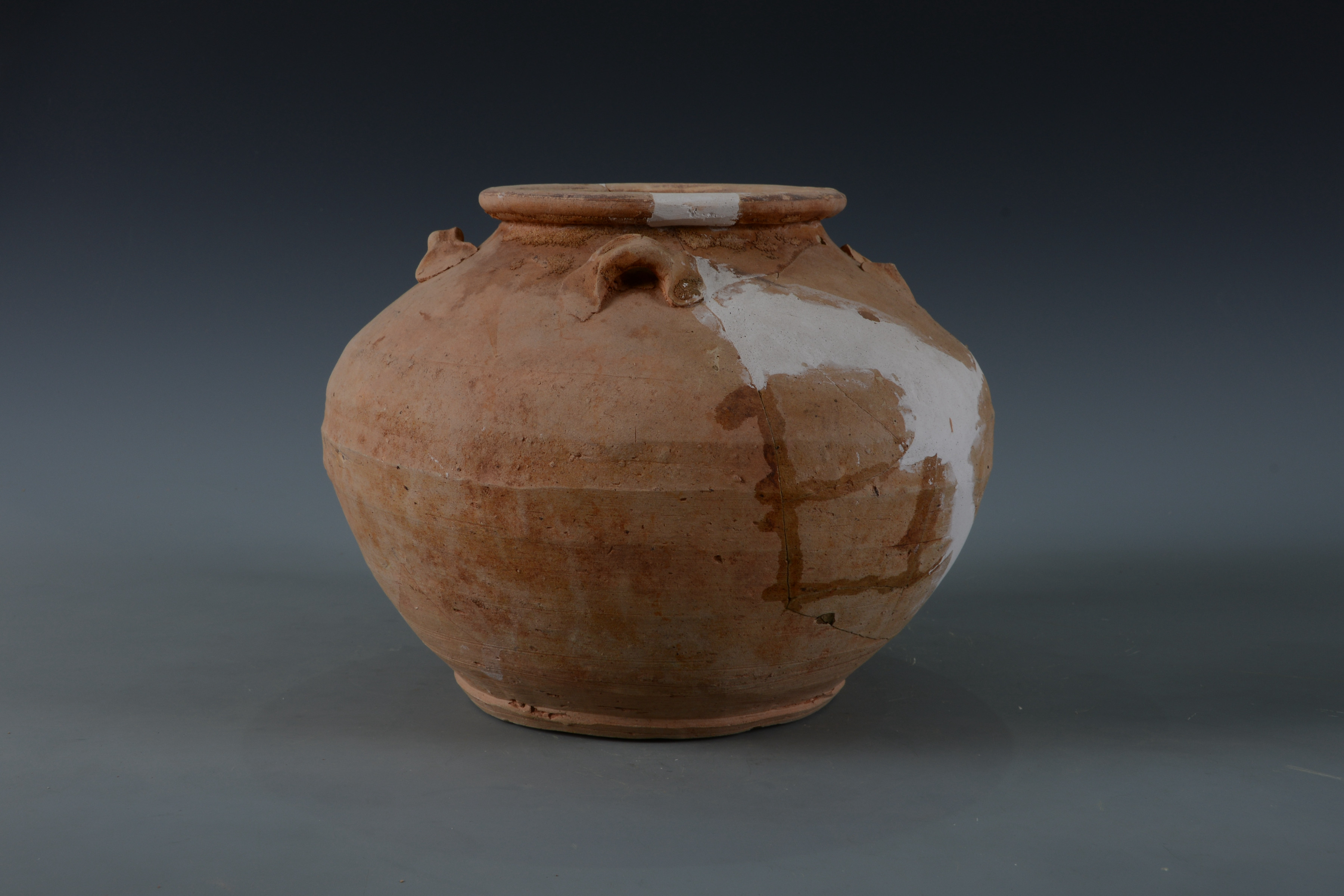 宋褐釉四系陶罐