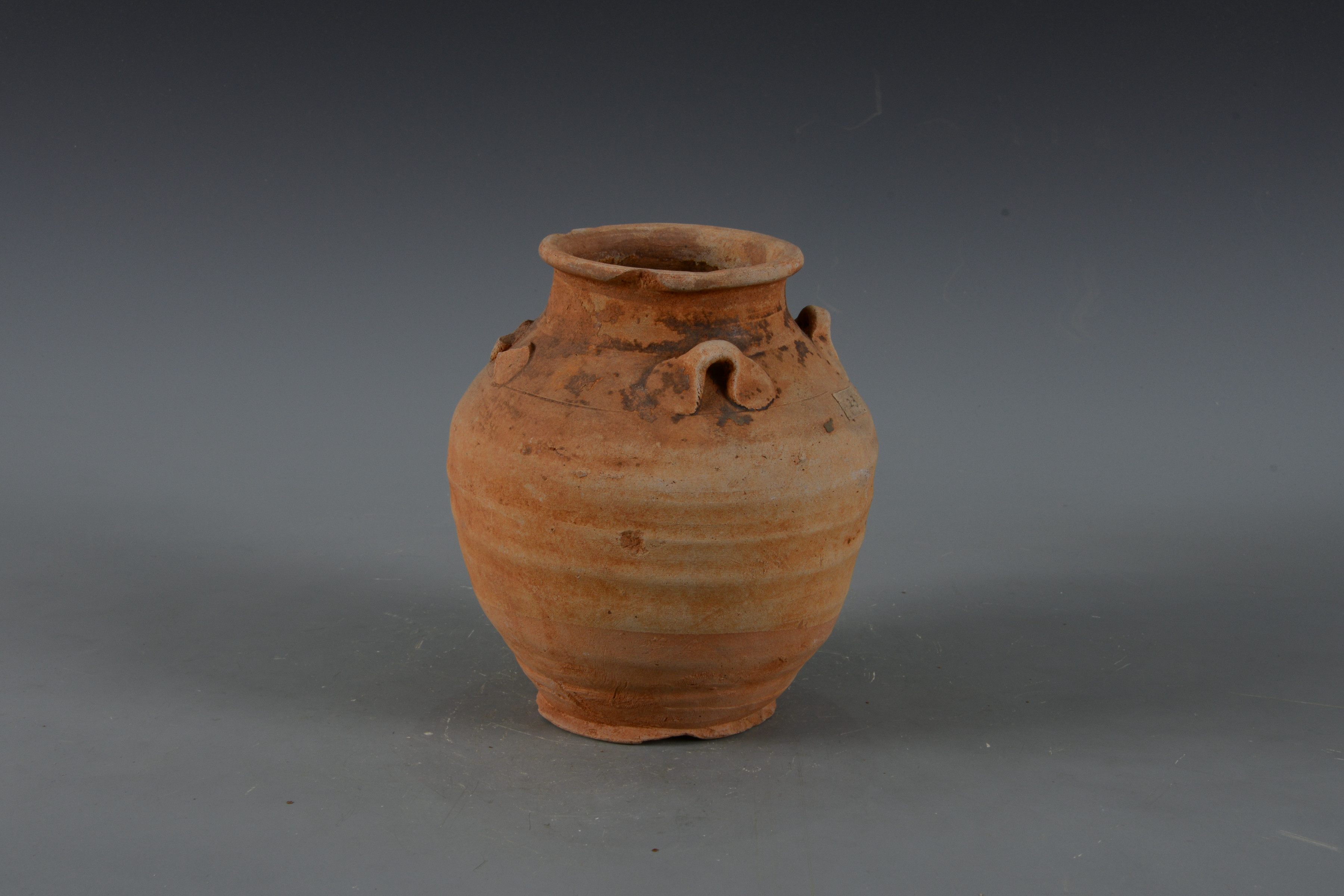 宋褐釉四系陶罐