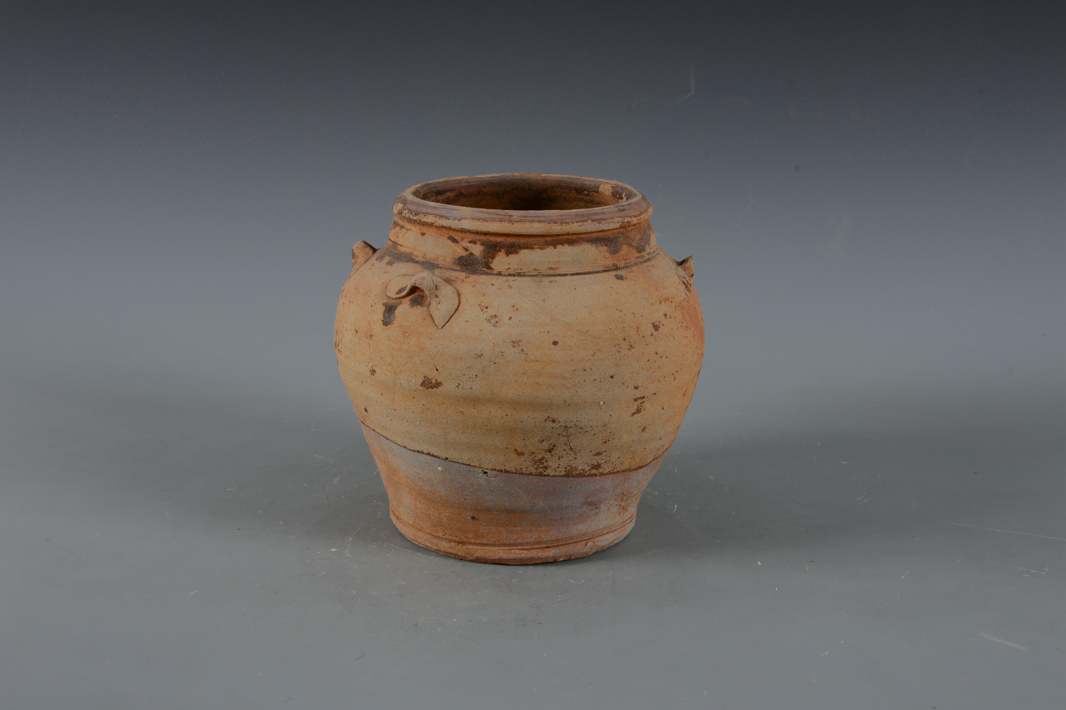 宋褐釉四系陶罐